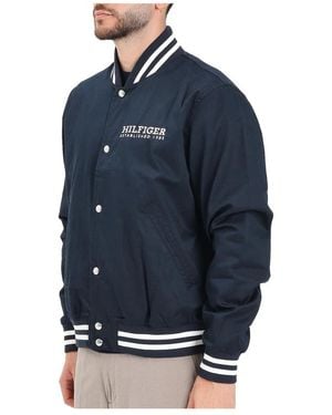 Tommy Hilfiger Giubbotto College - Blauw