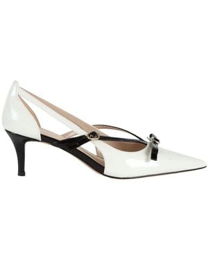 Twinset Pumps - White