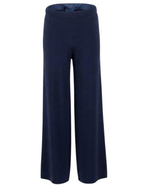 Ermanno Scervino Wide Trousers - Azul