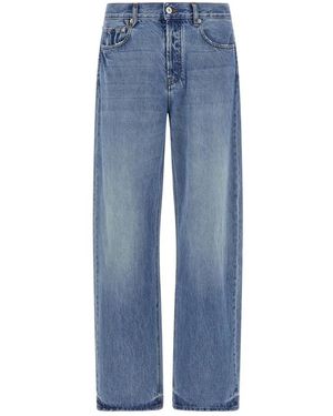 Jacquemus Straight De-Nîmes Denim Broek - Blauw