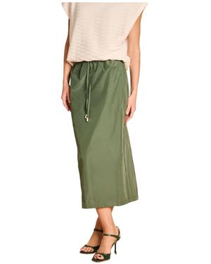 March23 Midi Skirts - Verde