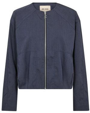 Mos Mosh Jassen ,Blauw ,Mmruby Bomber Jacket