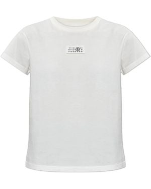 MM6 by Maison Margiela T-Shirts - White