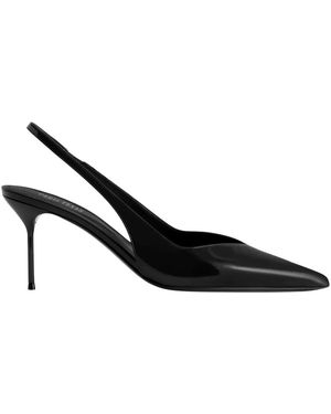 Paris Texas Schoenen ,Zwart ,Leer Lidia Slingback 70