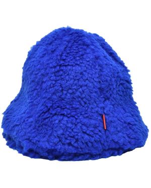 Sunnei Plüschmütze 100% Polyester - Blau