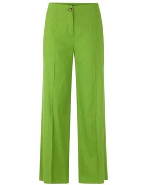 Marc Cain Wide Trousers - Green