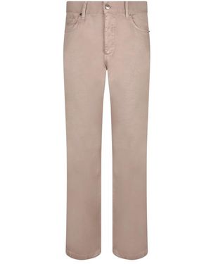 ZEGNA Straight Jeans - Neutre