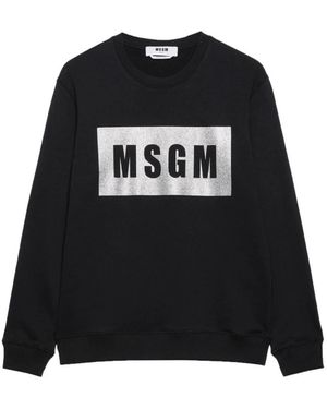 MSGM Sweatshirts - Black