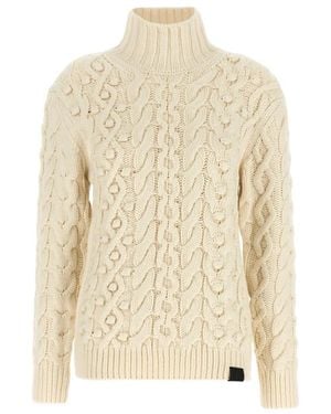 Stella McCartney Rollkragenpullover - Natur