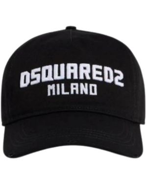 DSquared² Accessoires ,Zwart ,Baseball Cap