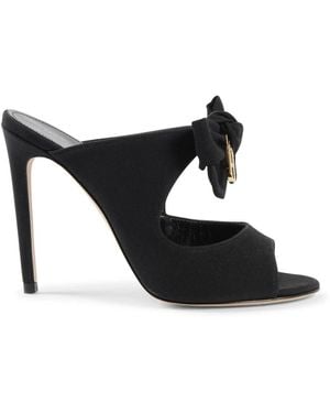 Dee Ocleppo Heeled Mules - Nero