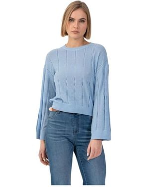 Kocca Round-Neck Knitwear - Blue
