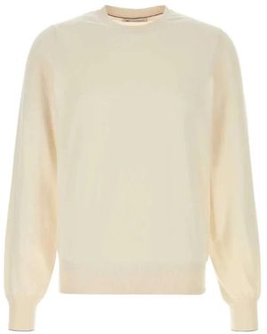 Brunello Cucinelli Round-Neck Knitwear - Blanco