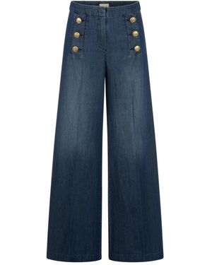 Seductive Wide Jeans - Azul