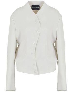 Giorgio Armani Light Jackets - White