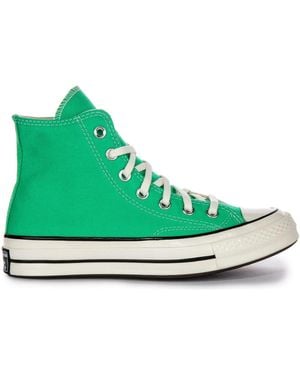 Converse Vintage Canvas Hi-Top Trainers - Green