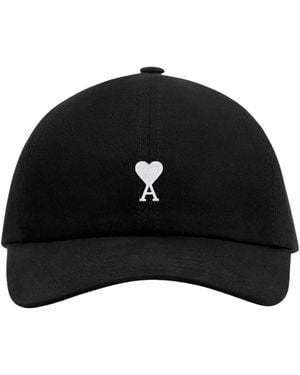 Ami Paris Caps - Negro