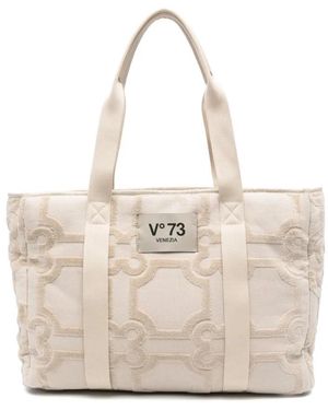 V73 Tote Bags - Neutro