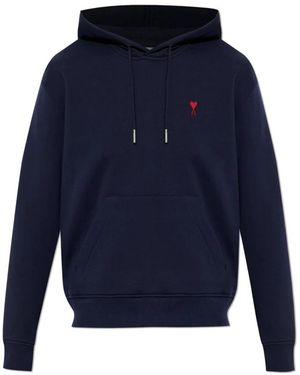 Ami Paris Hoodies - Azul