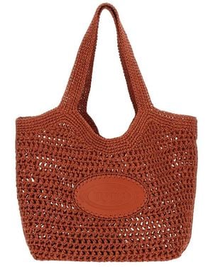 Tod's Tote Bags - Red