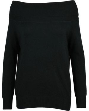 Marella Truien & Vesten ,Zwart ,Kasjmier Bahamas Kasjmier Trui