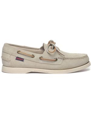 Sebago Zapatos Planos Para Mujeres, Mujer, Talla - Gris
