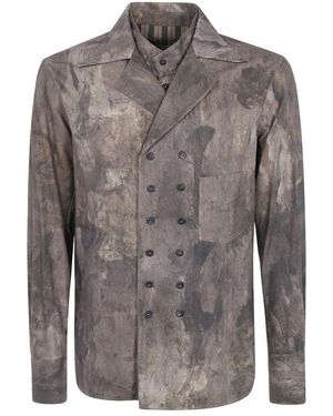 Ziggy Chen Casual Shirts - Gris