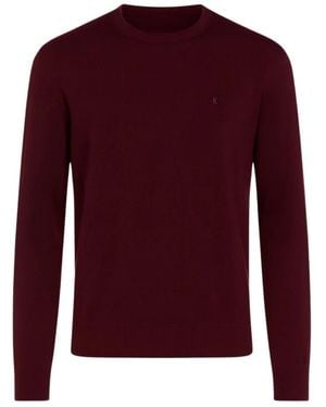 Calvin Klein Round-Neck Knitwear - Morado
