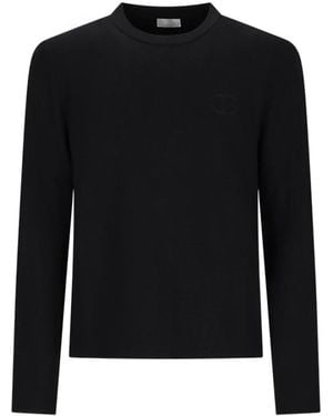 Dior Round-Neck Knitwear - Black