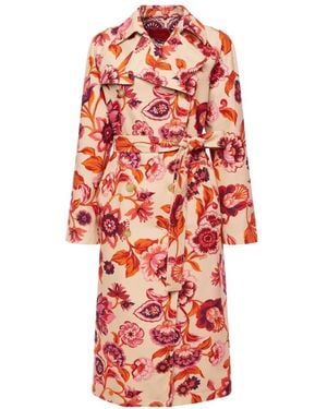La DoubleJ Belted Coats - Rood