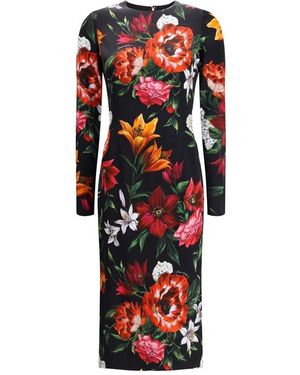 Dolce & Gabbana Midi Dresses - Rouge