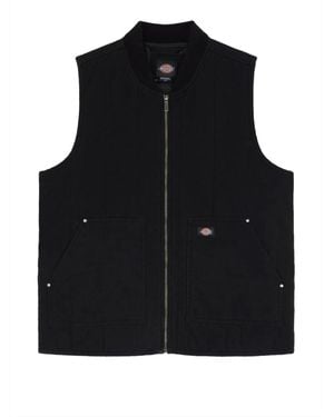 Dickies Gepolsterte Canvasweste Schwarz