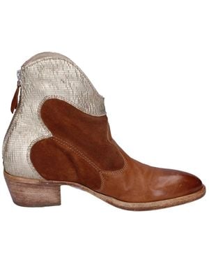 Moma Cowboy & Biker Boots - Brown