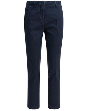 BRIGLIA Blaue Stilvolle Hose Für Frauen