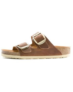 Birkenstock Sliders - Marron