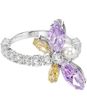 Swarovski Libellenmotief Ring - Blauw