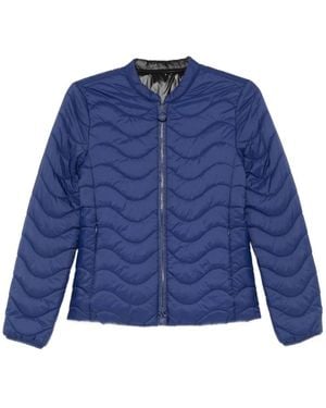 Emporio Armani Nylon Blouson Jacket - Blue