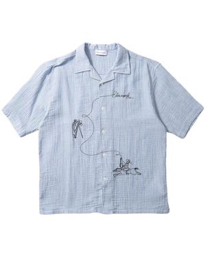 Edmmond Studios Short Sleeve Shirts - Blu