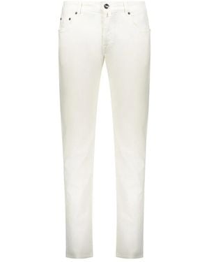 Moorer Slim-Fit Jeans - White