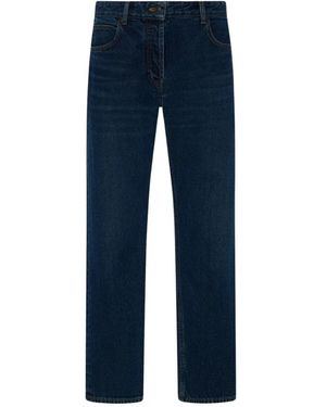 The Row Rechte Jeans - Blauw