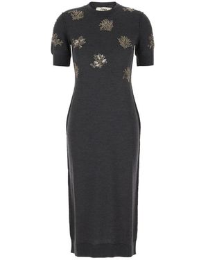Fendi Maxi Dresses - Black