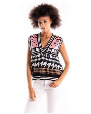 Akep V-Neck Knitwear - Meerkleurig