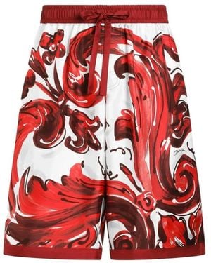 Dolce & Gabbana Casual Shorts - Red