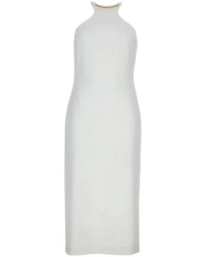Elisabetta Franchi Midi Dresses - Blanc