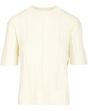 Filippa K Round-Neck Knitwear - White