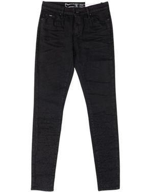 Gas Jeans ,Zwart ,Katoen Slim-Fit Jeans