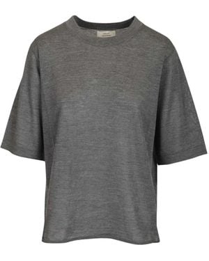 Loulou de Saison Round-Neck Knitwear - Grey