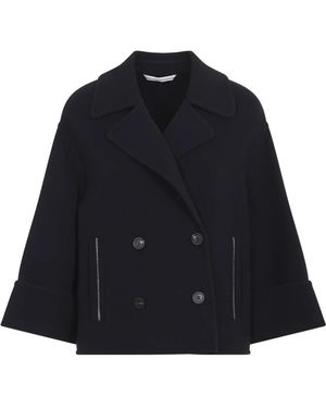 Peserico Shortcoat Double - Blauw