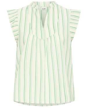 Ichi Blouses - Green