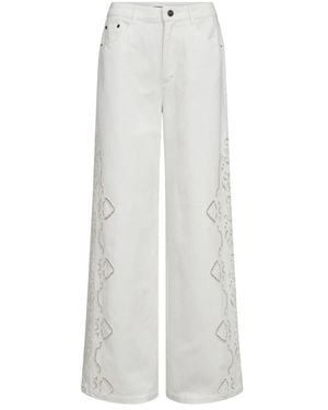 co'couture Wide Trousers - White